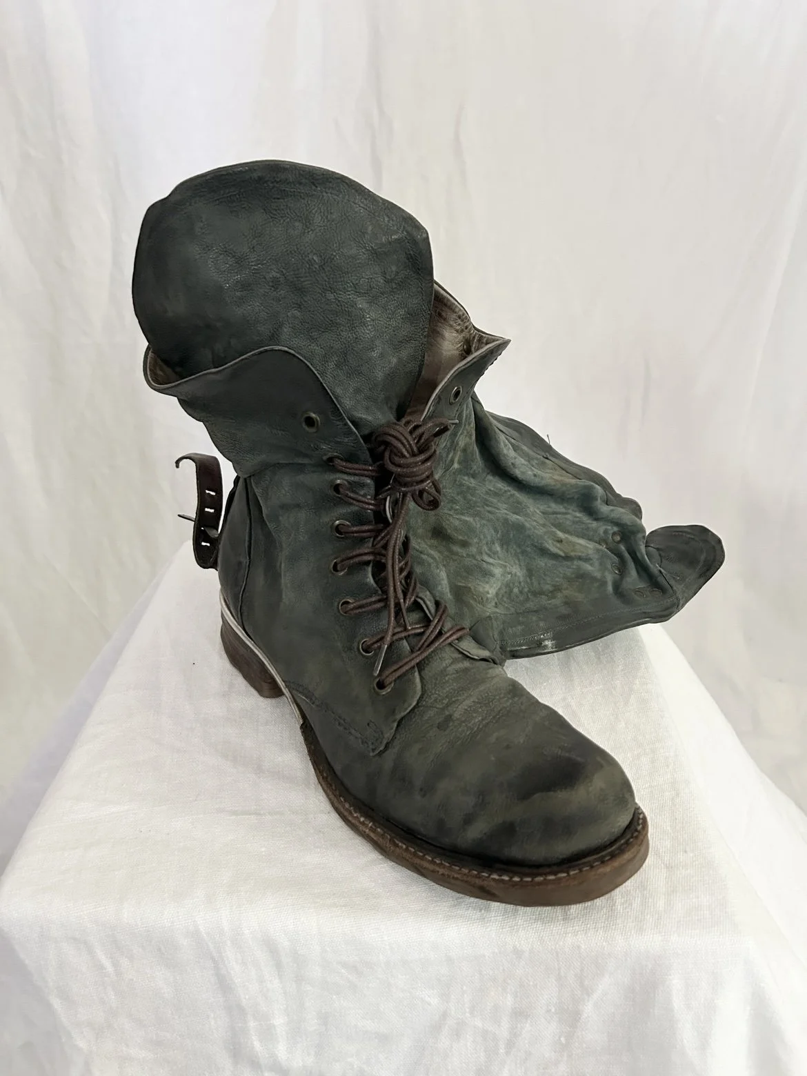 Alfredo Bannister Triple Layer Front Zip Boots — Solekeeper